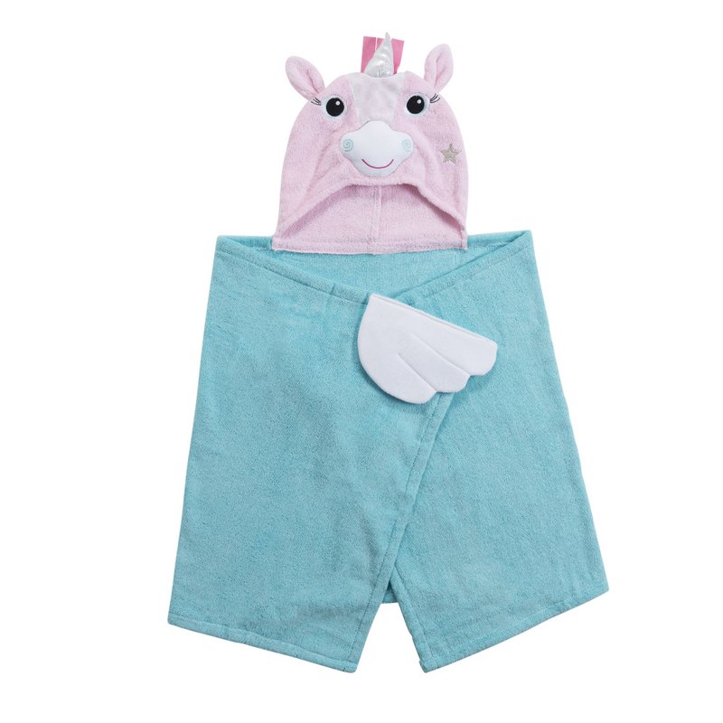Zoocchini børnehåndklæde med hætte - Allie the Alicorn