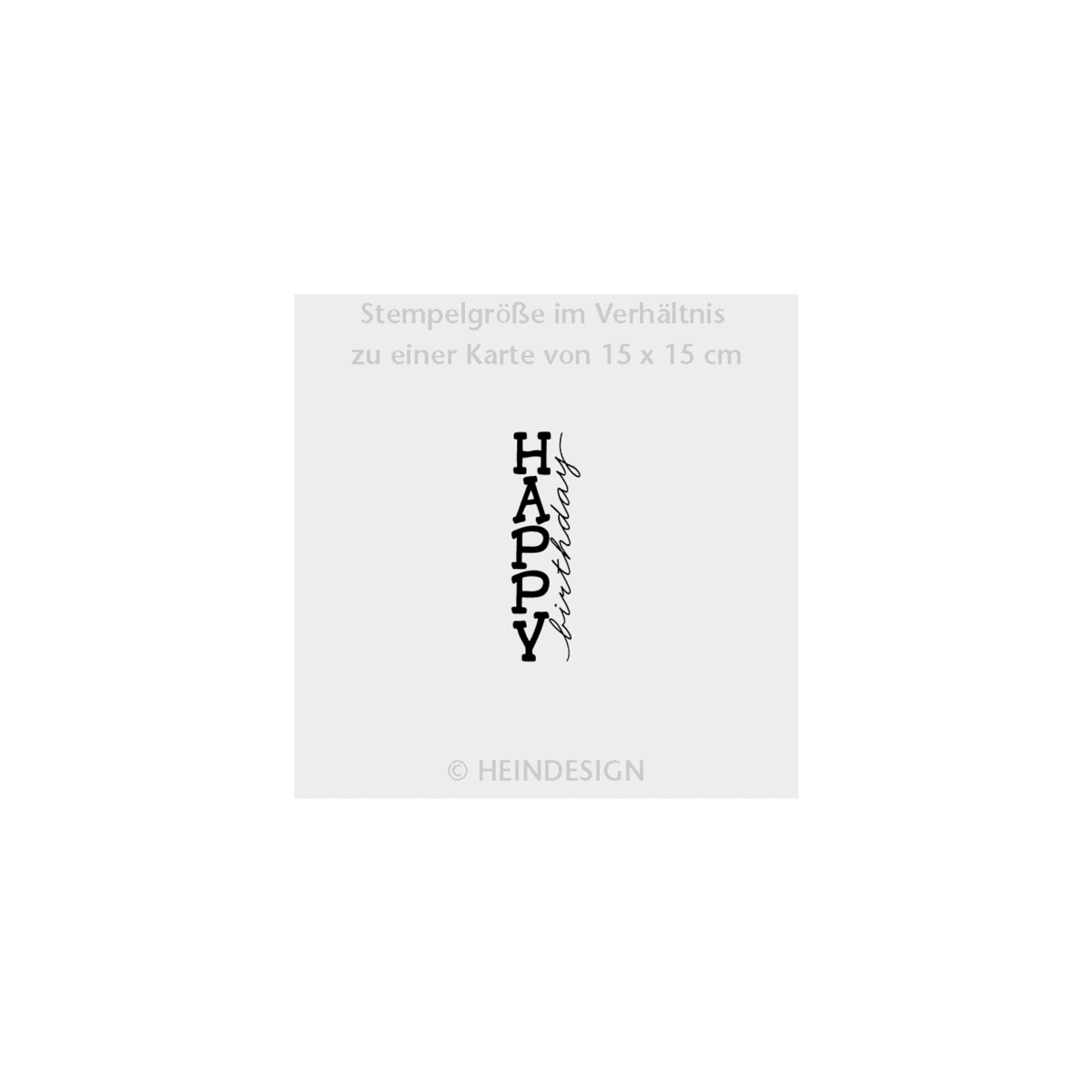 Stamp: Happy Birthday