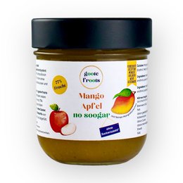 Frugtpålæg SUKKERFRI Mango Æble Vanilje 76% frugter