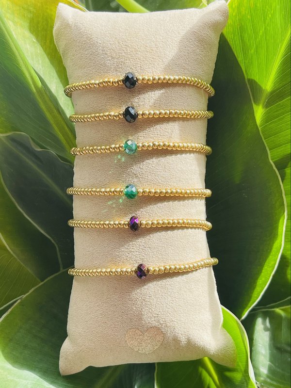 Bracelets Or Facettes