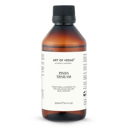 Pinda Thailam 200ml | Traditionel urteolie til fælles ubehag, betændelse og pitta -balance