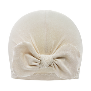 Bamboo turban - beige