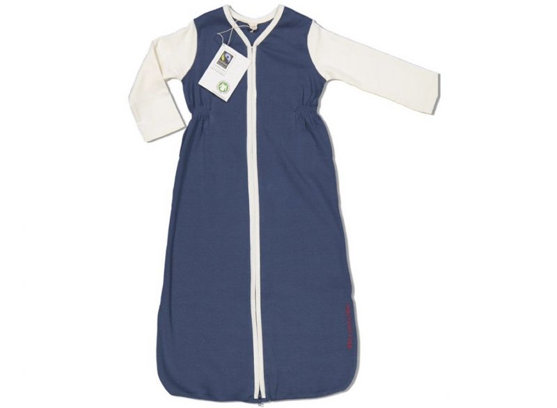 Sleeping bag Navy - natural