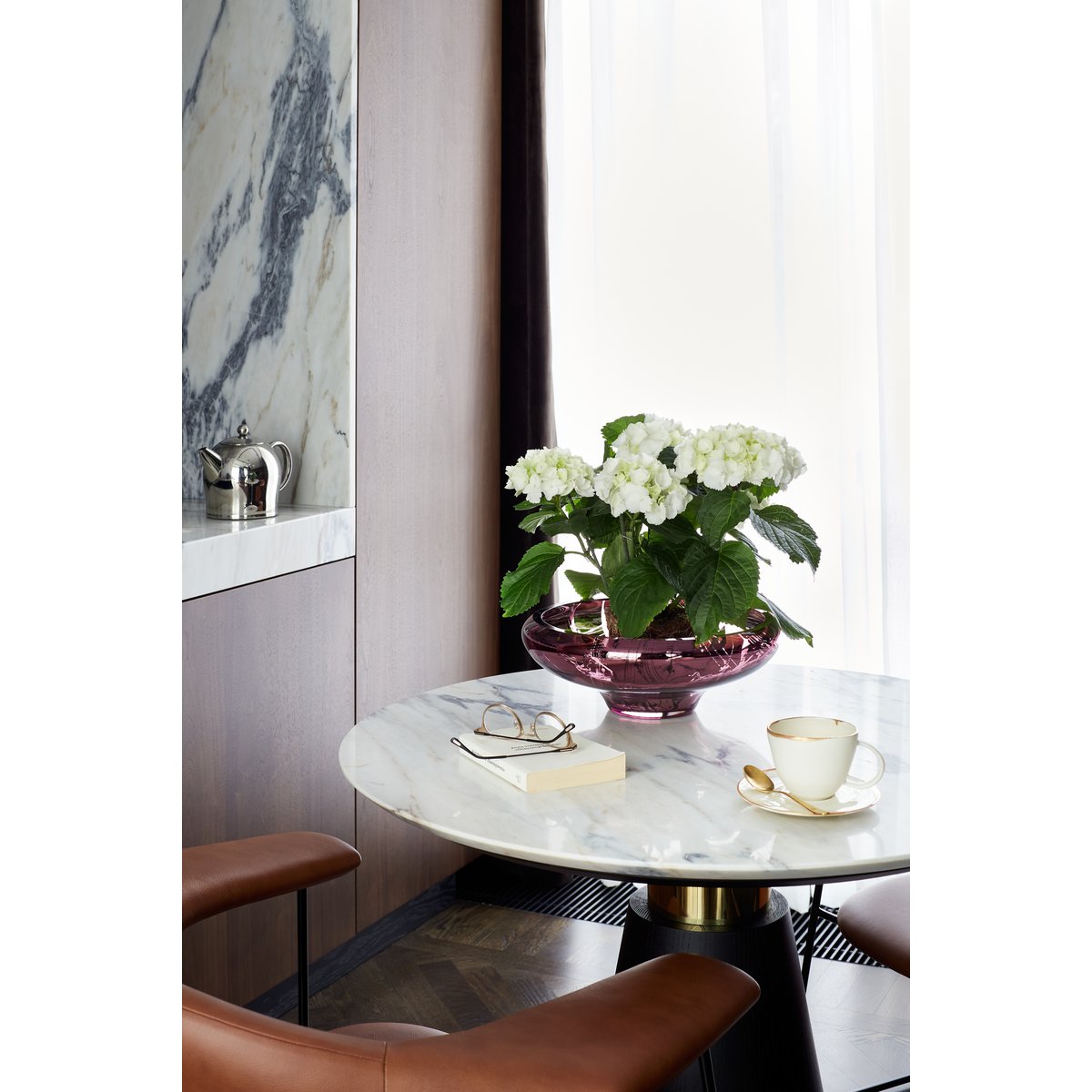 Deco grote bespatte kom