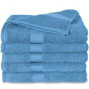 100% Katoenen Handdoekenset Blauw