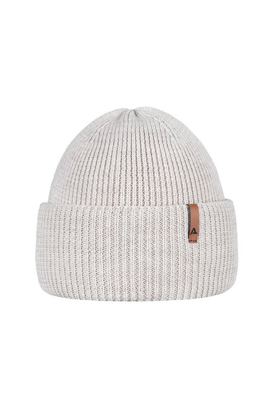Gorro HARRY – 100% lana merino – beige [B2B]