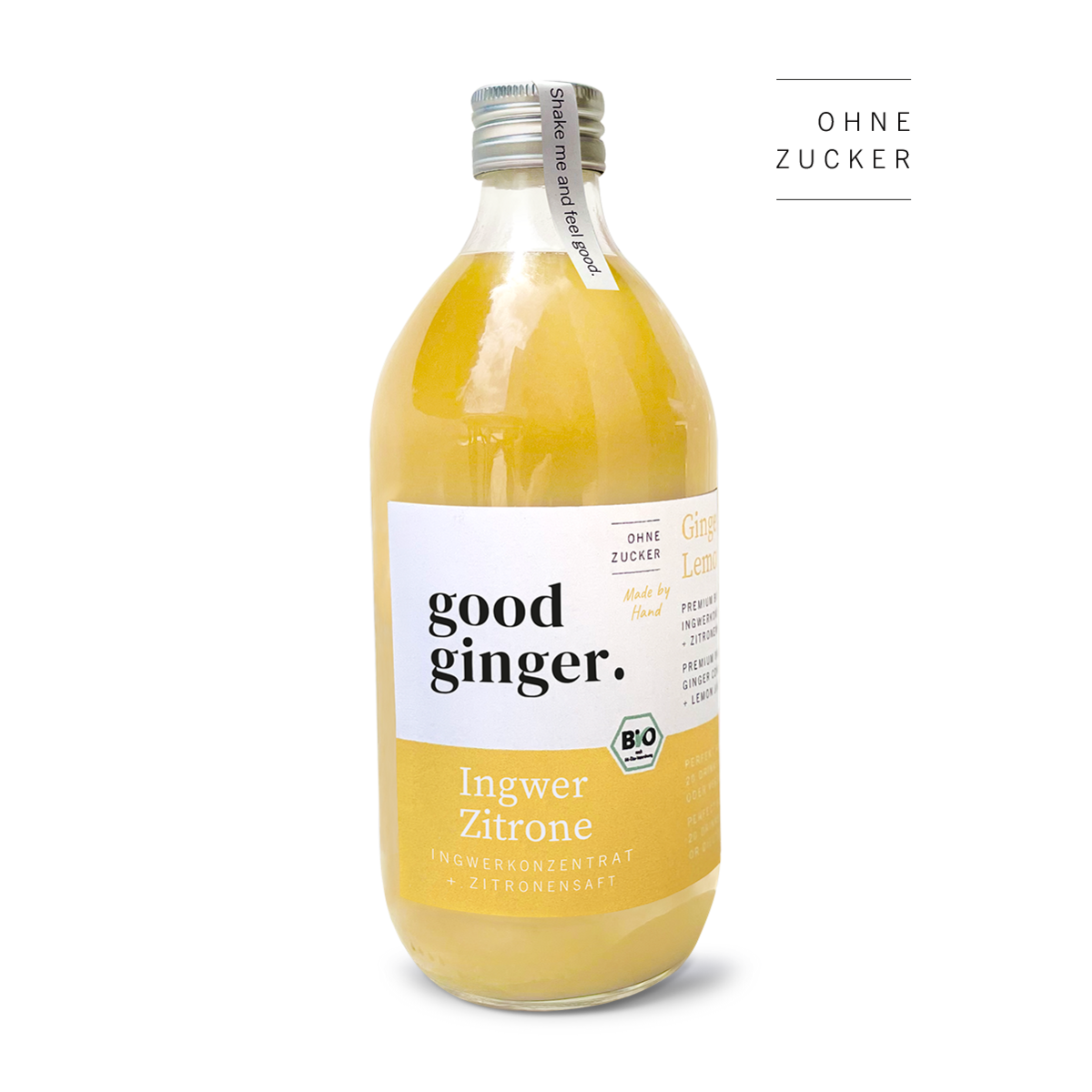 Concentré de gingembre bio + jus de citron