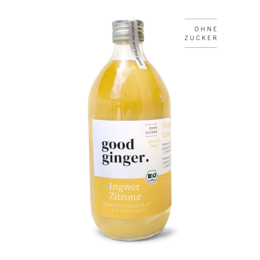 Økologisk ingefærkoncentrat + citronsaft