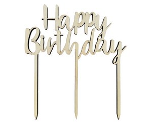 Kuchendeckel - Holz - Alles Gute zum Geburtstag