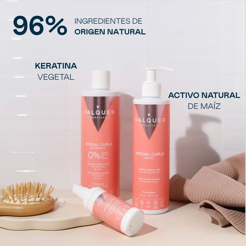 Curly Pack Shampoo, masker en serum voor krullend haar - 720 ml