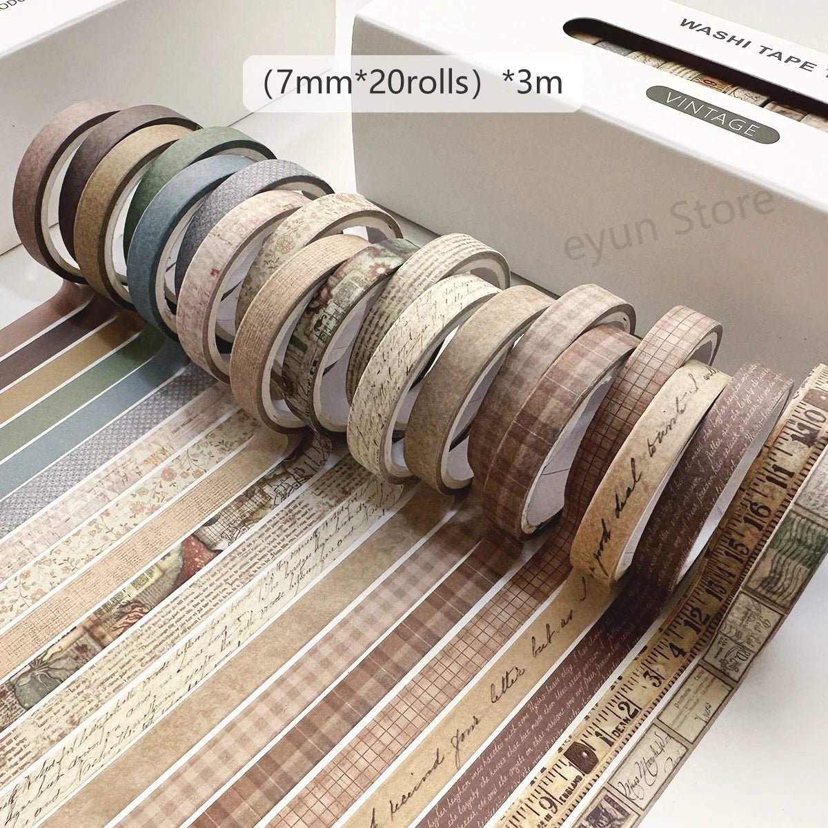 Wstążka do scrapbookingu po 20 rolek