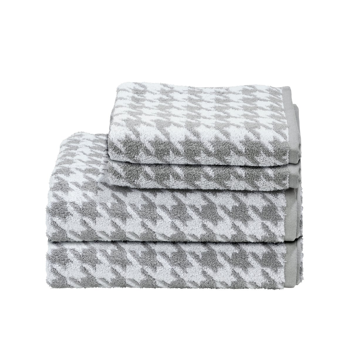 Handdoekenset DAILY SHAPES BIRD (4 maten, 3 kleuren)