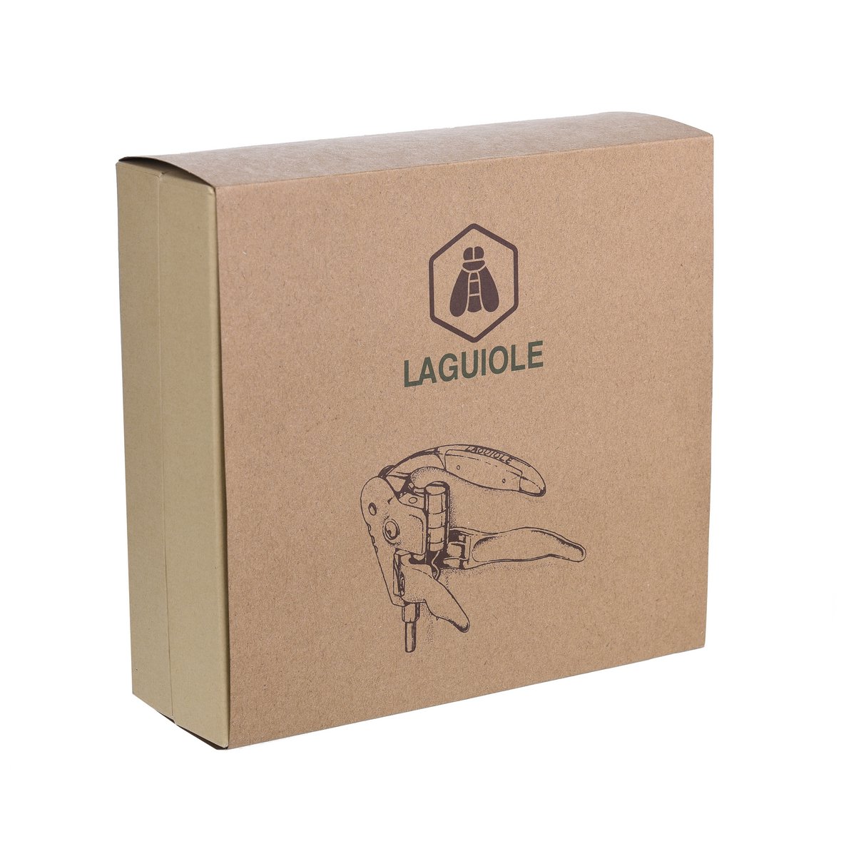 LAGUIOLE TIRE CORKSCREW PACKAGE WOOD HANDLE