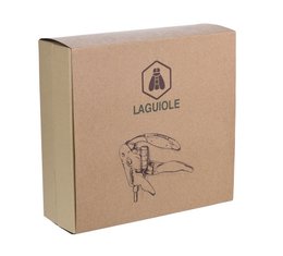 LAGUIOLE TIRE CORKSCREW PACKAGE WOOD HANDLE