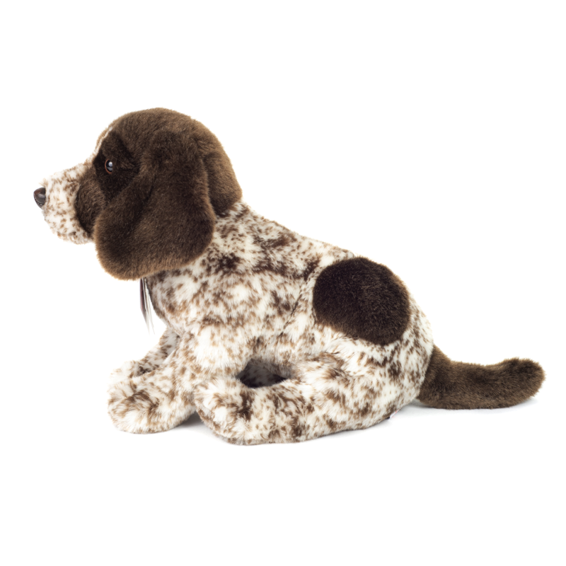 Cachorro braco alemán de pelo duro 30 cm - peluche - peluche