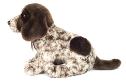 Duitse ruwharige wijzerpup 30 cm - knuffel - knuffel