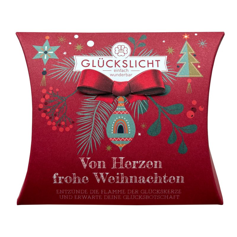Lykkelys / I gaveæsken med en udskåret sløjfe 🎀 / Varmt / Glædelig jul fra bunden af ​​mit hjerte / VE 15