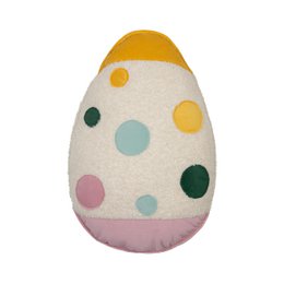 Cuscino Uovo di Pasqua "Punti Colorati"
