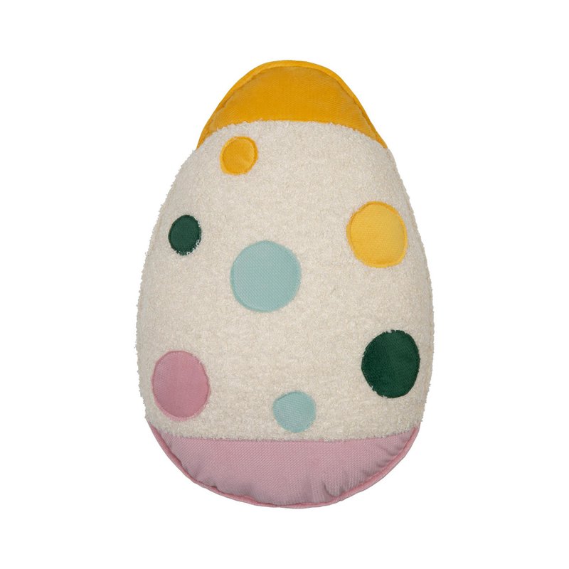 Cuscino Uovo di Pasqua "Punti Colorati"