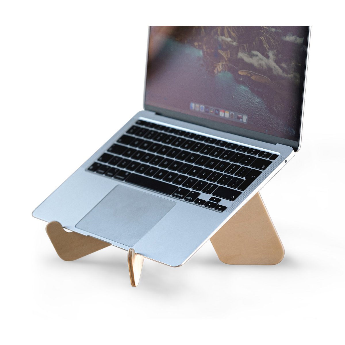 Laptop Stand — Portable and wooden