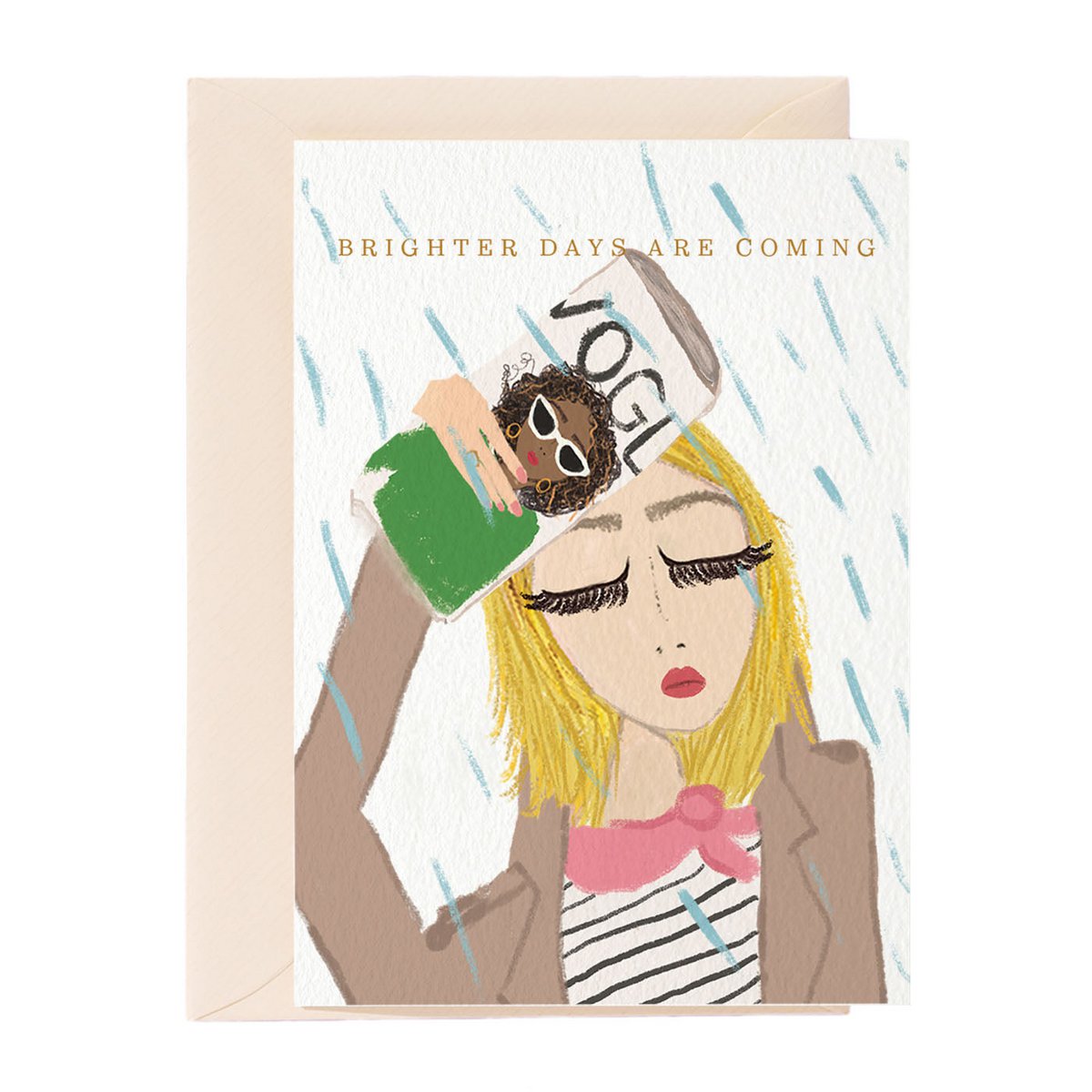 Brighter Days Are Coming Greeting Card