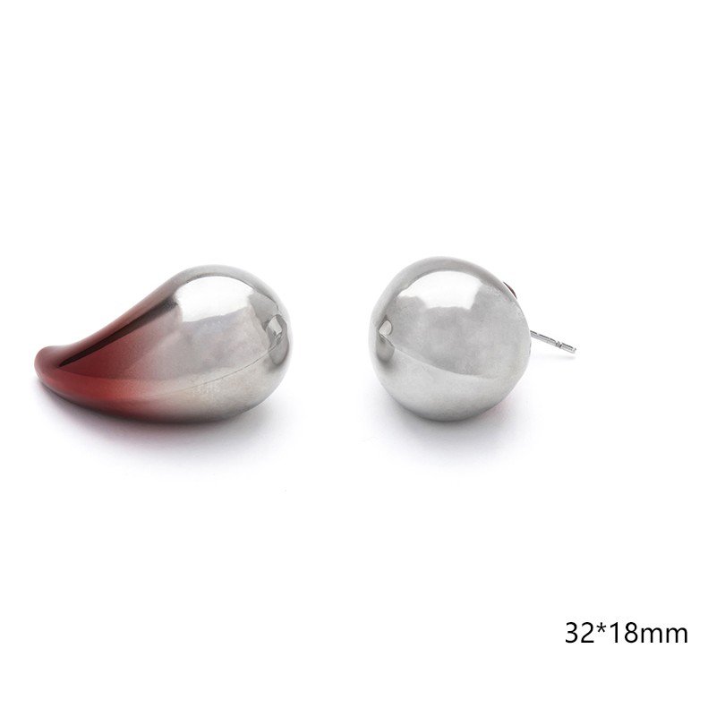 Oorbellen met kleurverloop AQUALOVE