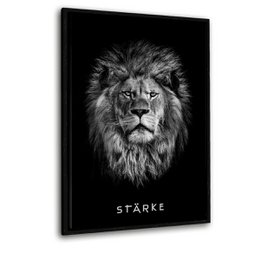 Strength - canvas with shadow joint "black"