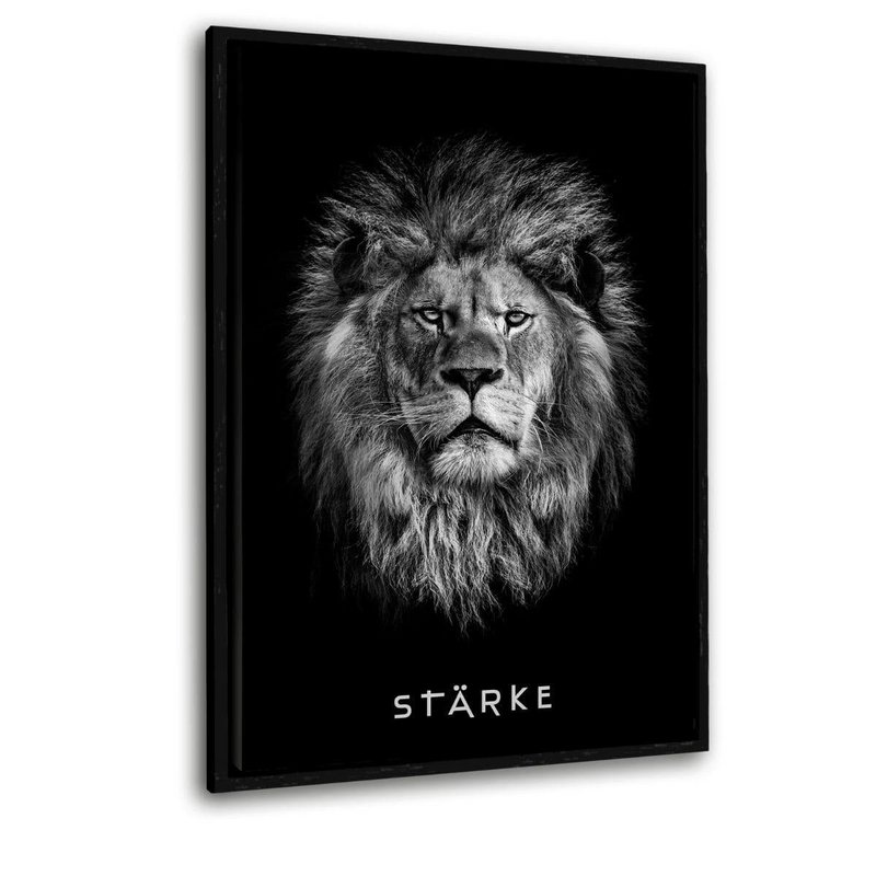 Strength - canvas with shadow joint "black"