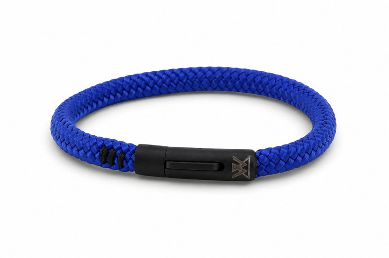 Seilarmband 6mm - Ruyter-Kollektion | Ausgabe schwarz