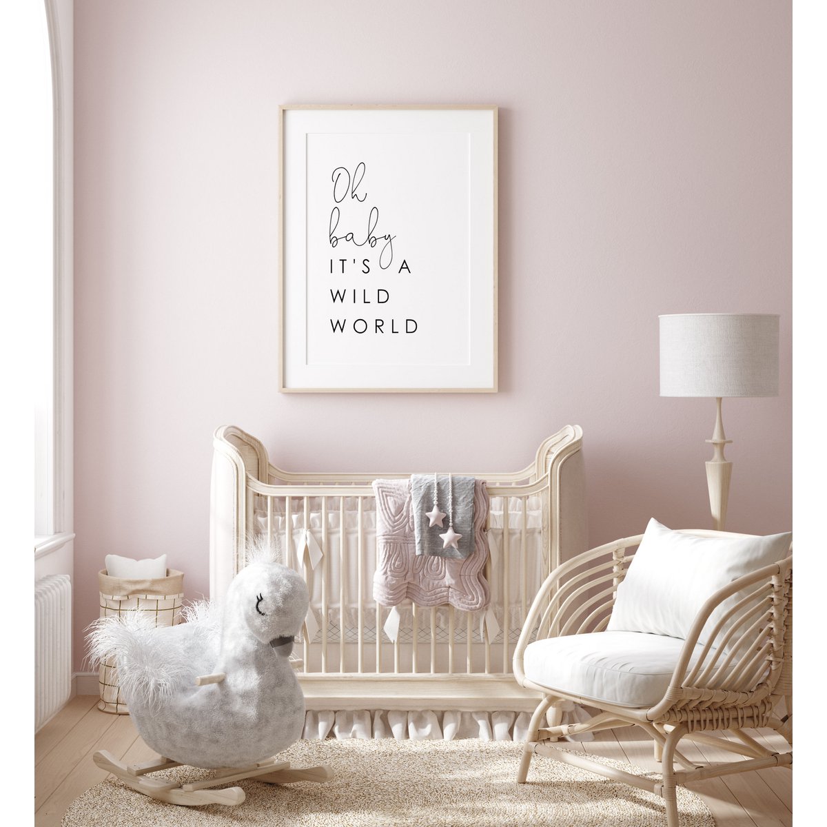 Oh baby è un poster del mondo selvaggio, poster della scuola materna neutro, poster della stanza delle ragazze, poster del safari, poster della stanza dei ragazzi, poster per bambini, poster della giungla, arredamento della giungla