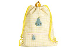 Borsa con cordoncino Pedro la pera per bambini