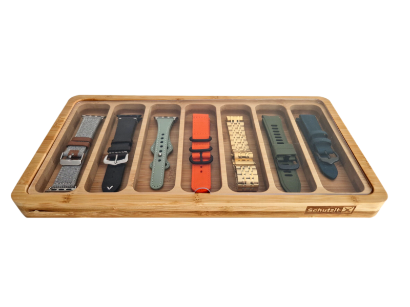 Opbevaring af smartwatch-remme - Bambus