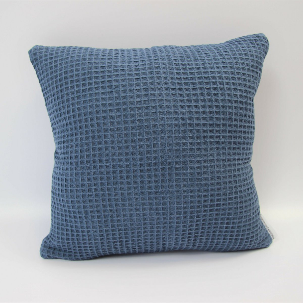 Stone pine cushion / decorative cushion waffle pique