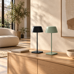Table lamp Paros - Burgundy