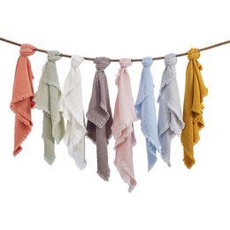 BOHORIA® muslin muslin cloth baby burp cloth Peach 80x80cm