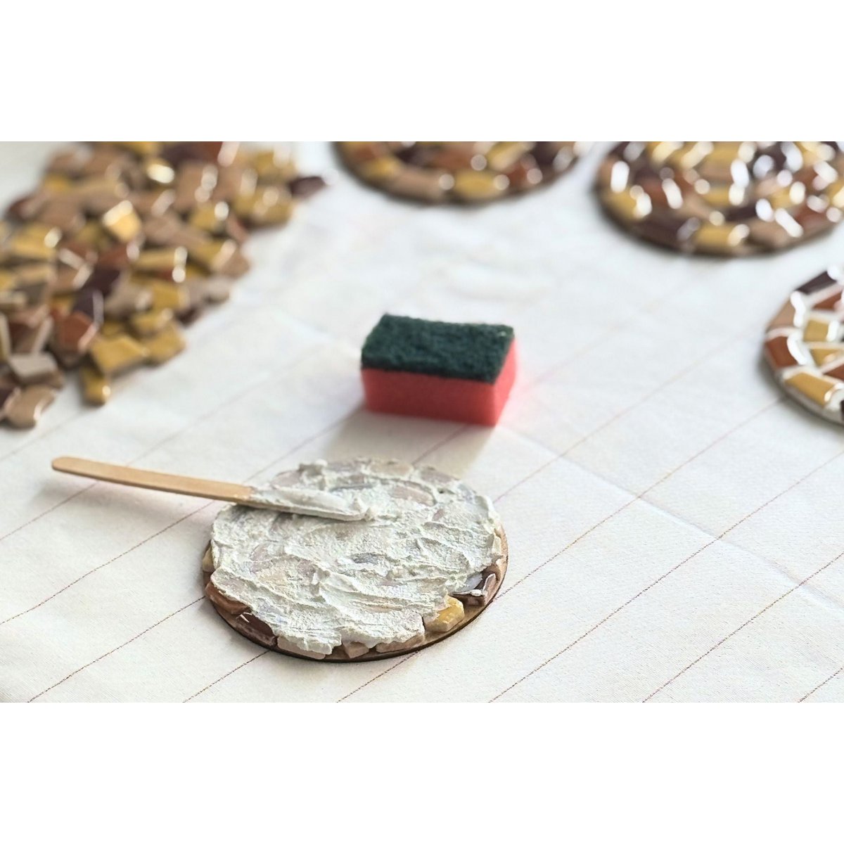 PAQUETES DE DIY MOSAICA (incluido el soporte)