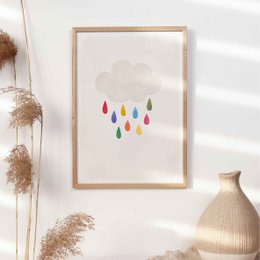 Stampa d'arte "Bunte Wolke" | dimensioni diverse