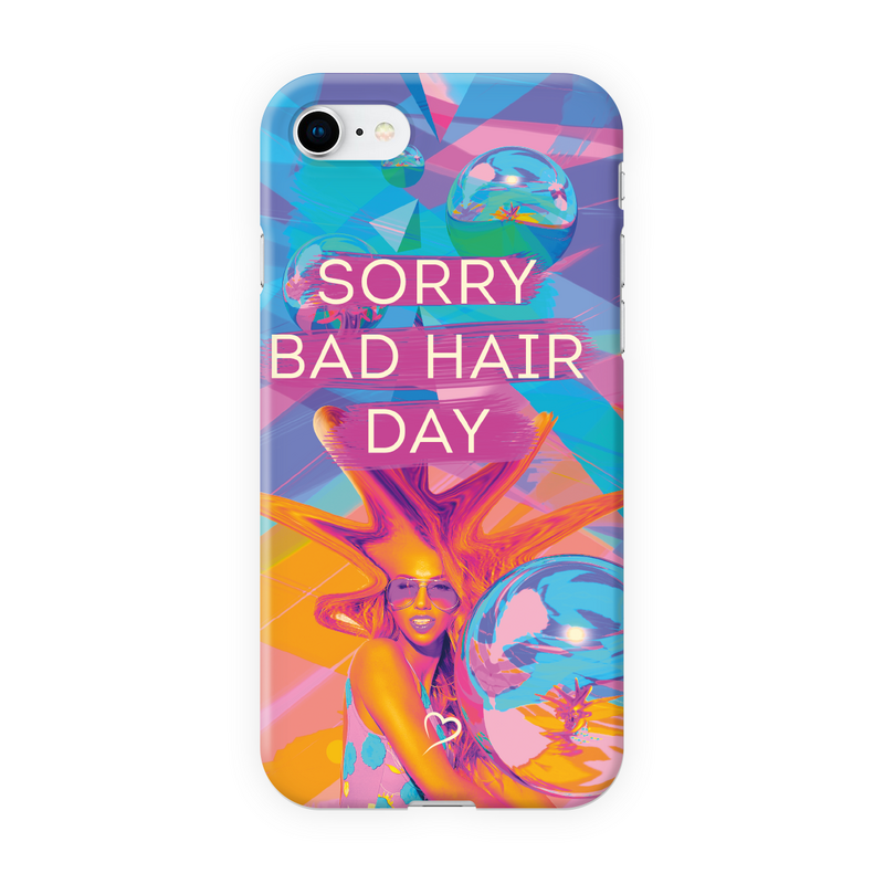 Beklager bad hair day Miljøvenligt iPhone cover