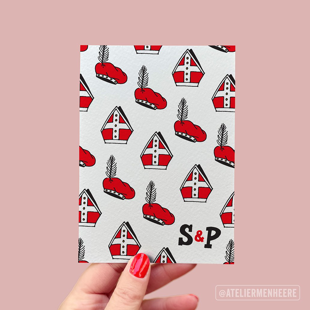Ansichtkaart | Liefs Sint & Piet