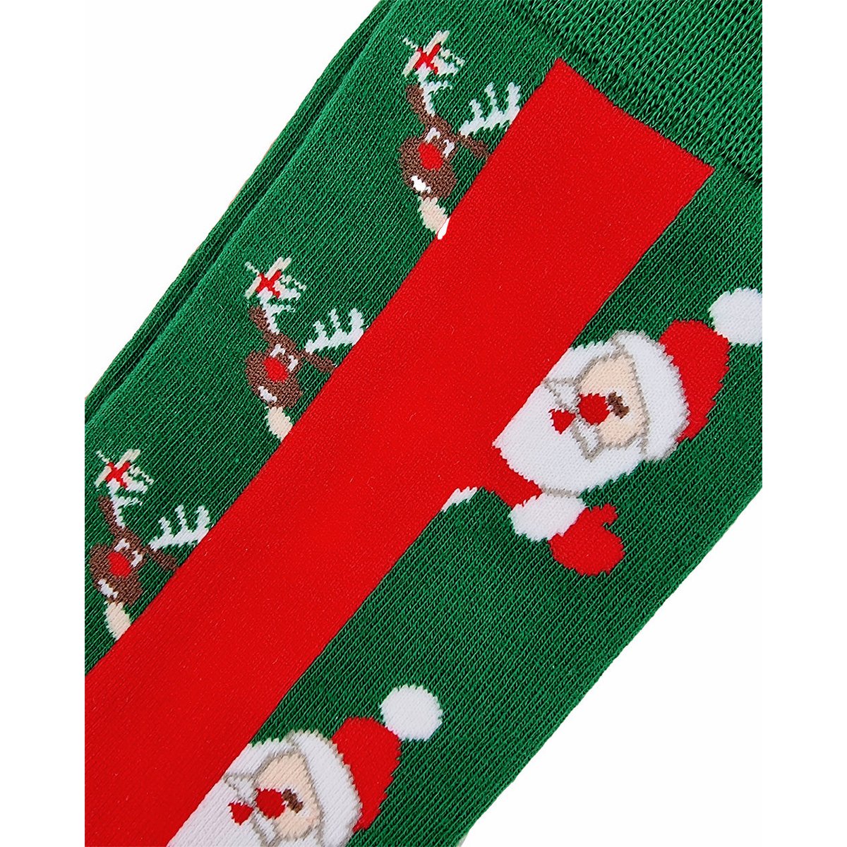 Socks - Rudolph and Santa