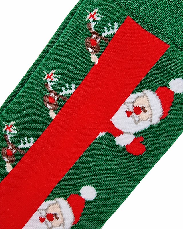 Socks - Rudolph and Santa