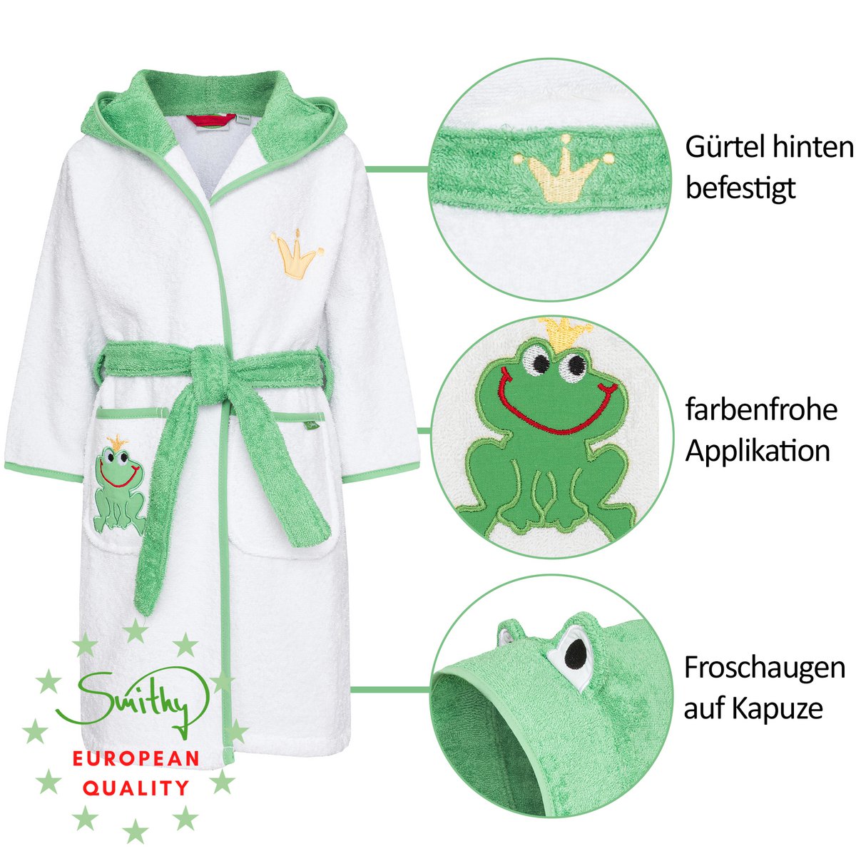 Bademantel Froschkönig