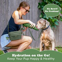 Bouteilles d'eau pliables pour chiens - 6 PAQUETS