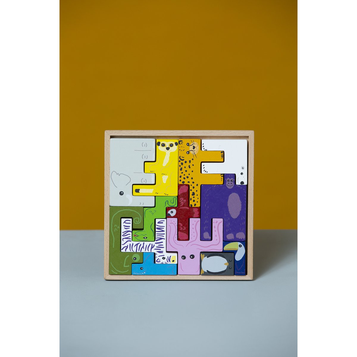 Tough Animals 3D Puzzle