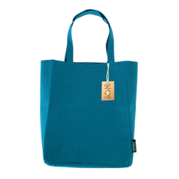 Borsa a spalla in RPET Blu Petrolio