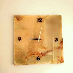Große Wanduhr Onyx