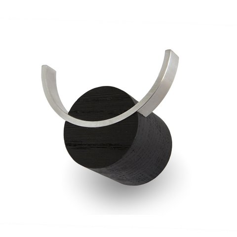 Wandhaken DEER, schwarz, Stahl