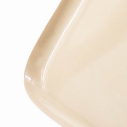 Tray square beige 30 cm