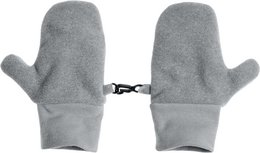 Mitten with Fleece lining - grey
