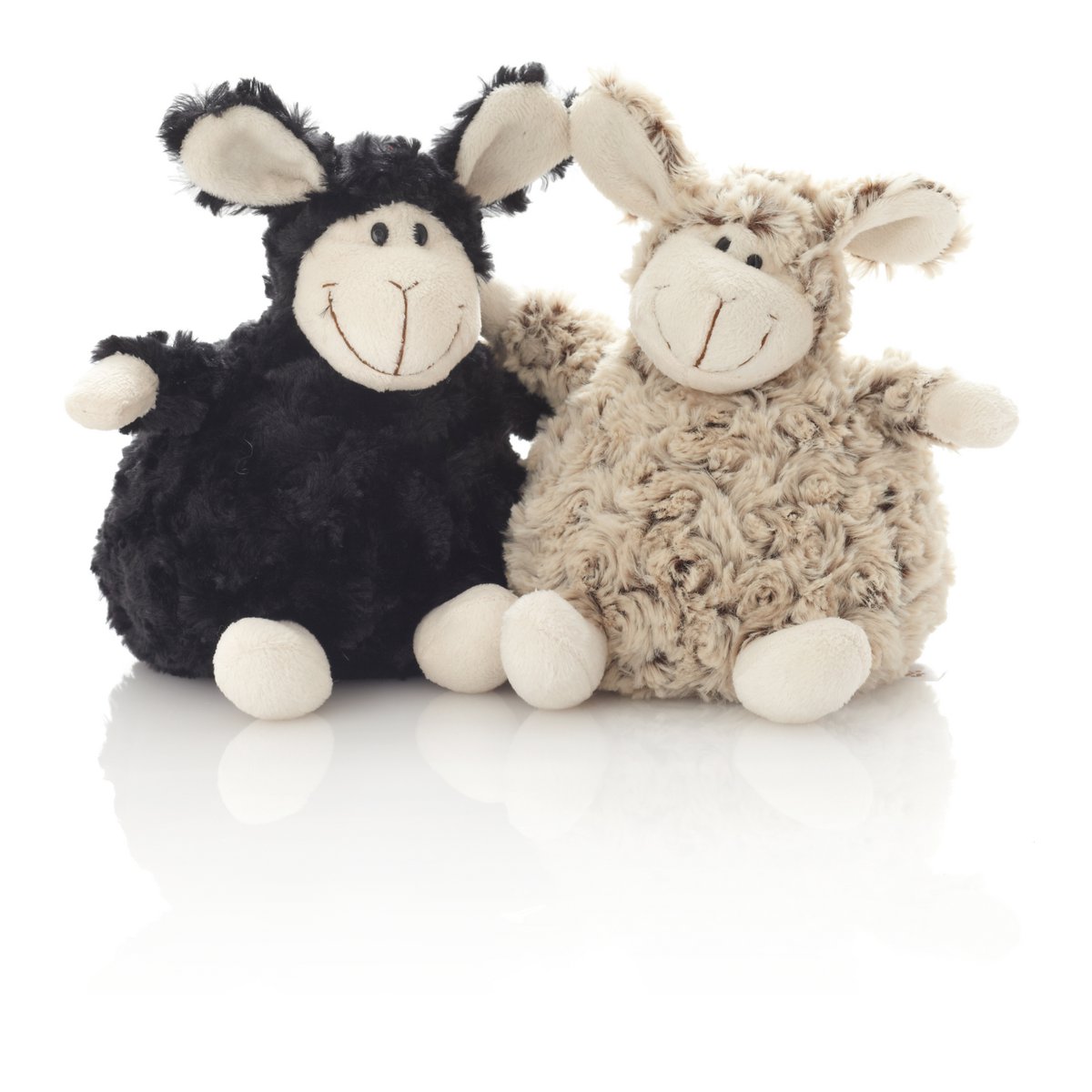 Oveja de peluche sentada pequeña 20 cm